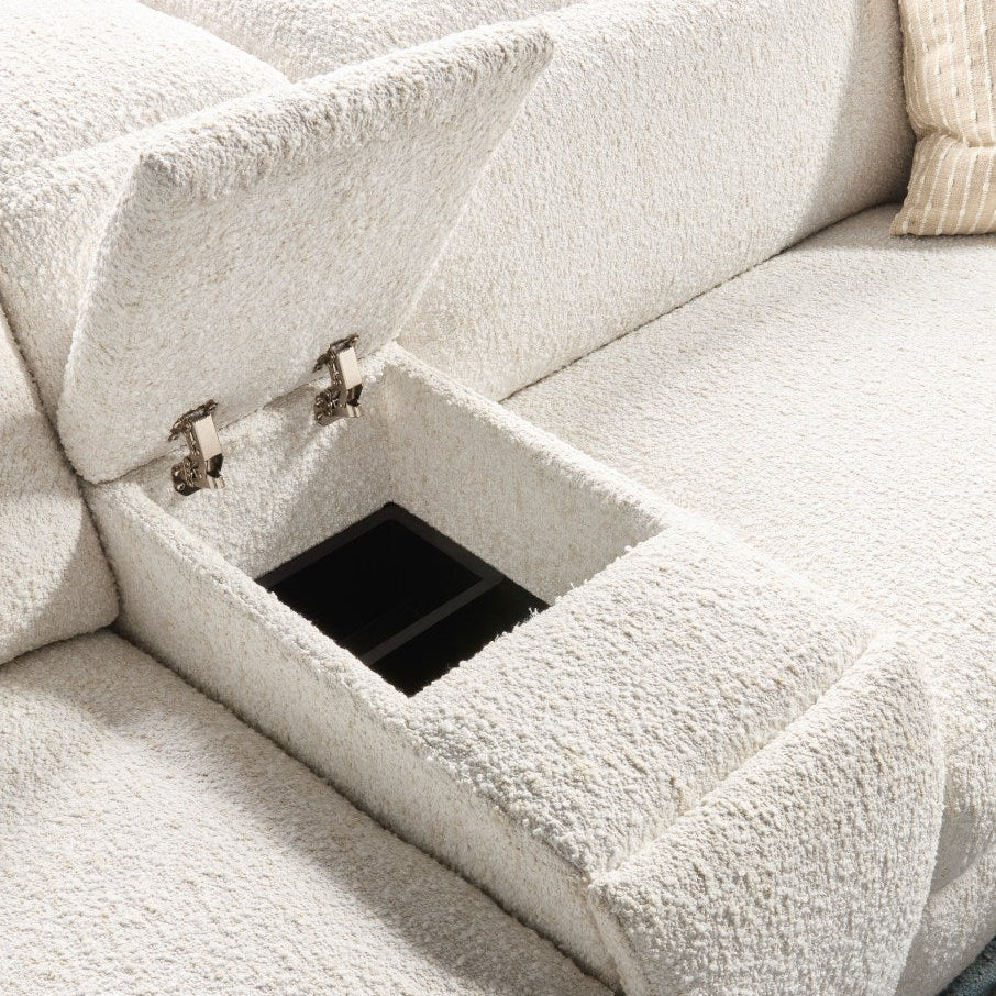 Margaritaville Sandbar Six-Piece Sleeper Sectional