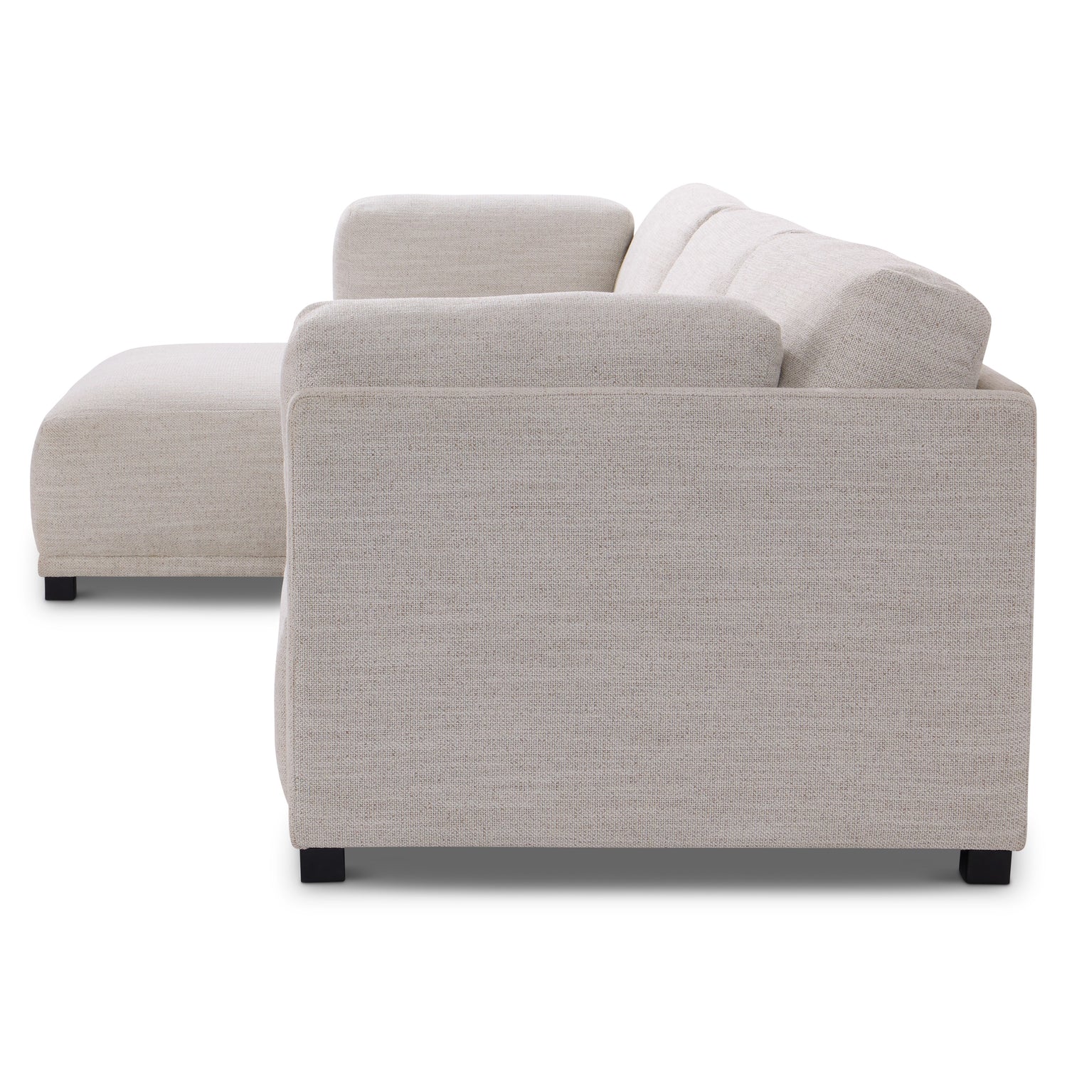 Bernhardt Parker 3 Piece Left Facing Fabric Sectional