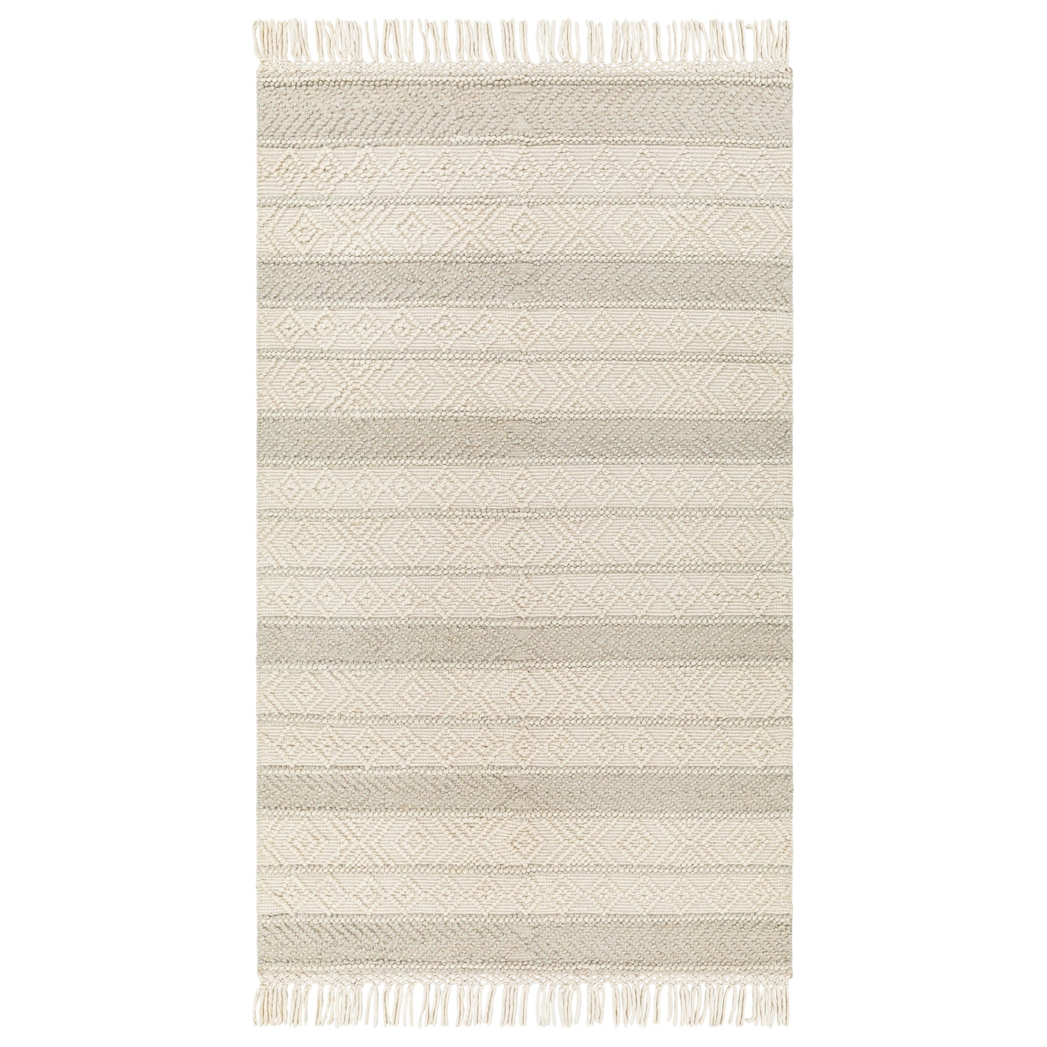 Livabliss Hemingway Beige Hand Woven Rug