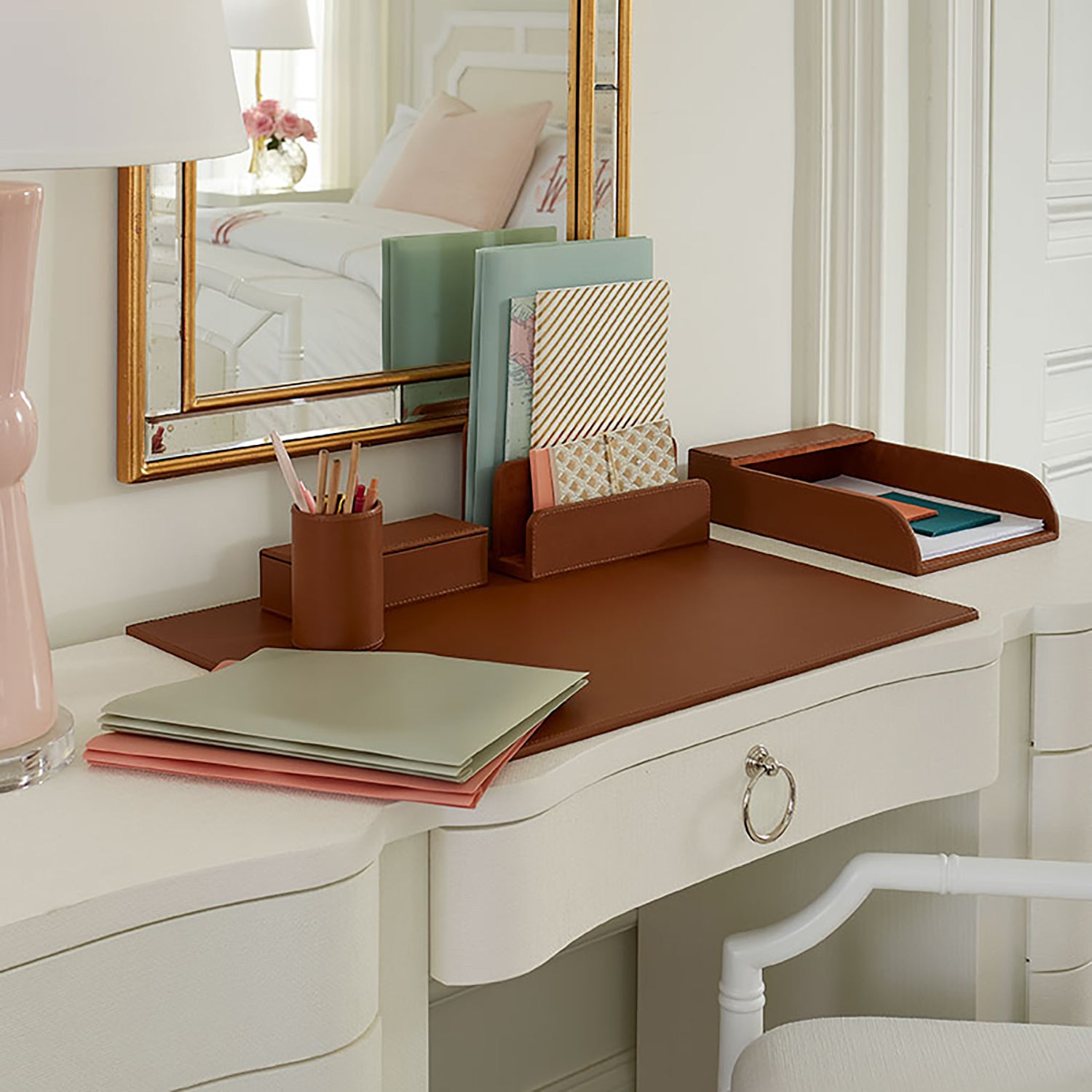 Villa and House Hunter Desk Blotter