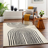 Livabliss Isabel Double Rainbow Hand Tufted Rug