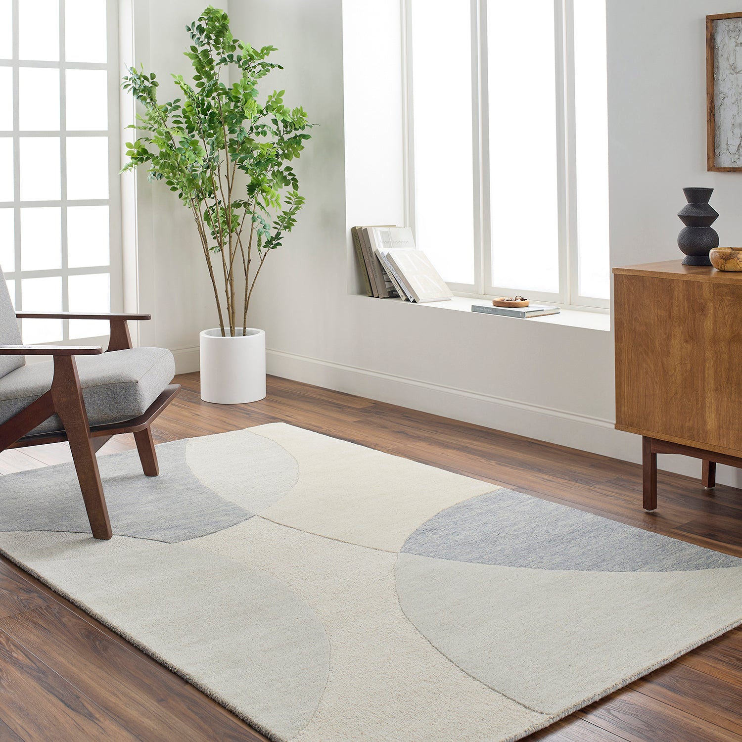 Livabliss Isabel Bubbles Hand Tufted Rug