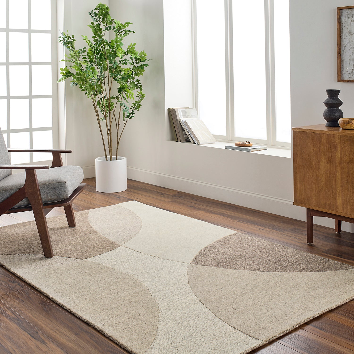 Livabliss Isabel Bubbles Hand Tufted Rug