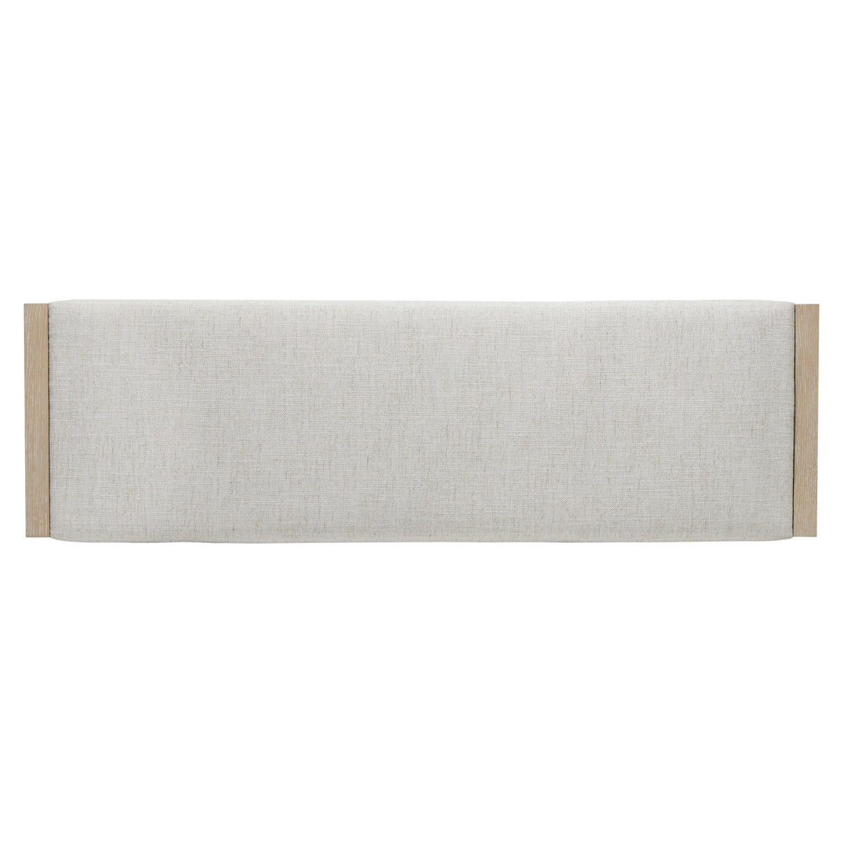 Bernhardt Asana Bench in Tan, back view