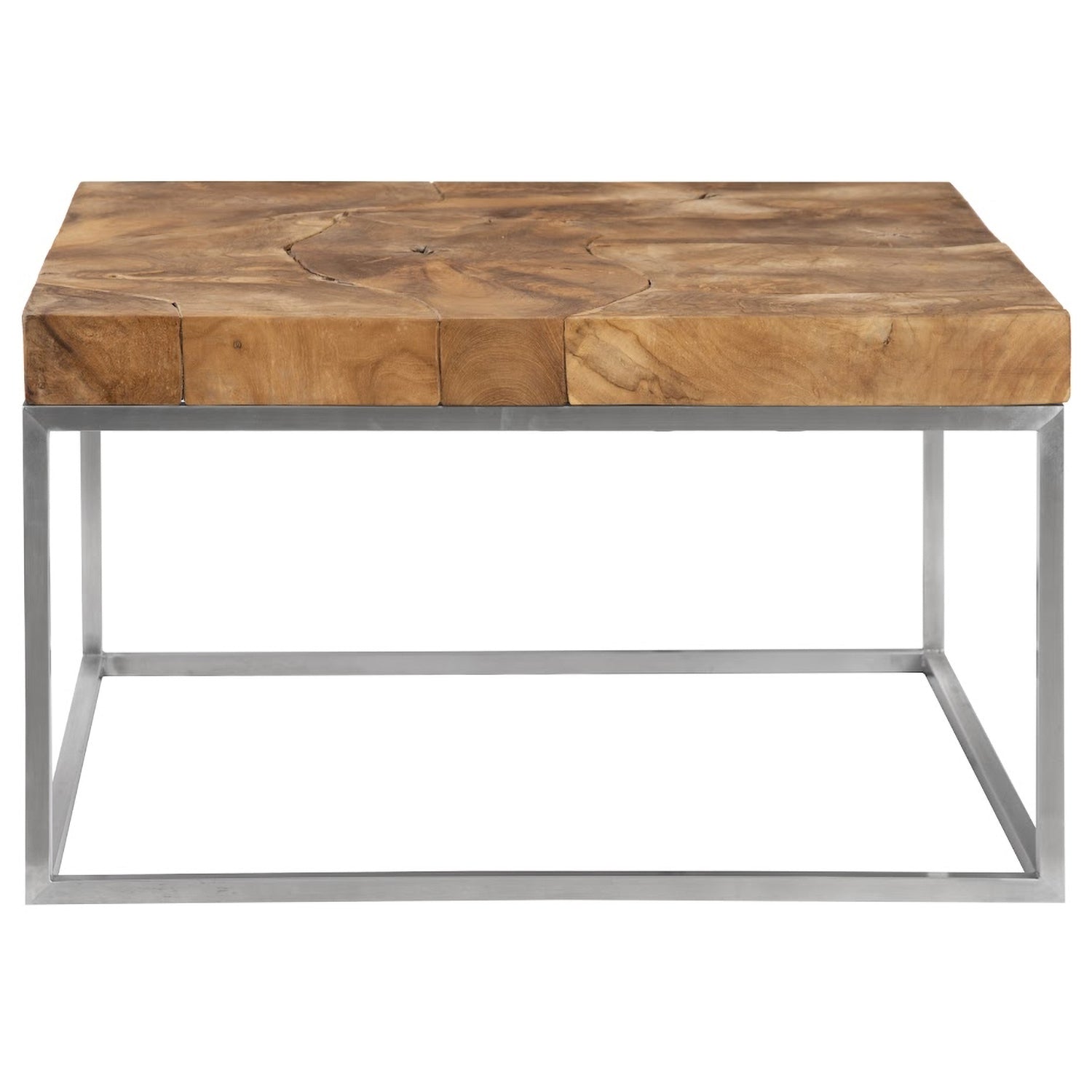 Phillips Collection Teak Puzzle Coffee Table