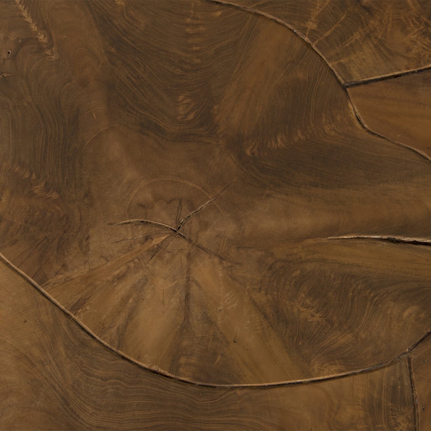 Phillips Collection Teak Puzzle Coffee Table