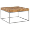 Phillips Collection Teak Puzzle Coffee Table