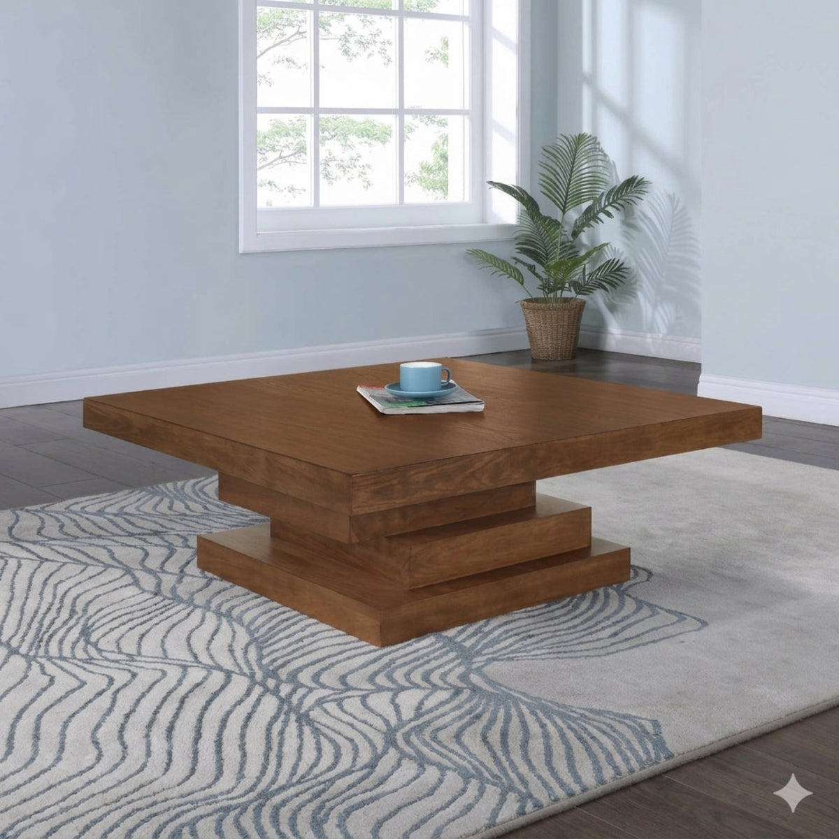 Westmount Walnut Ash Veneer Coffee Table