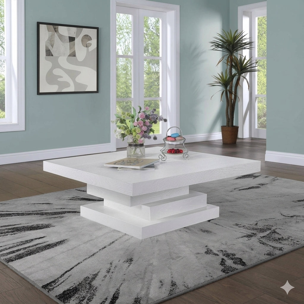 Westmount Off-White Ash Veneer Coffee Table