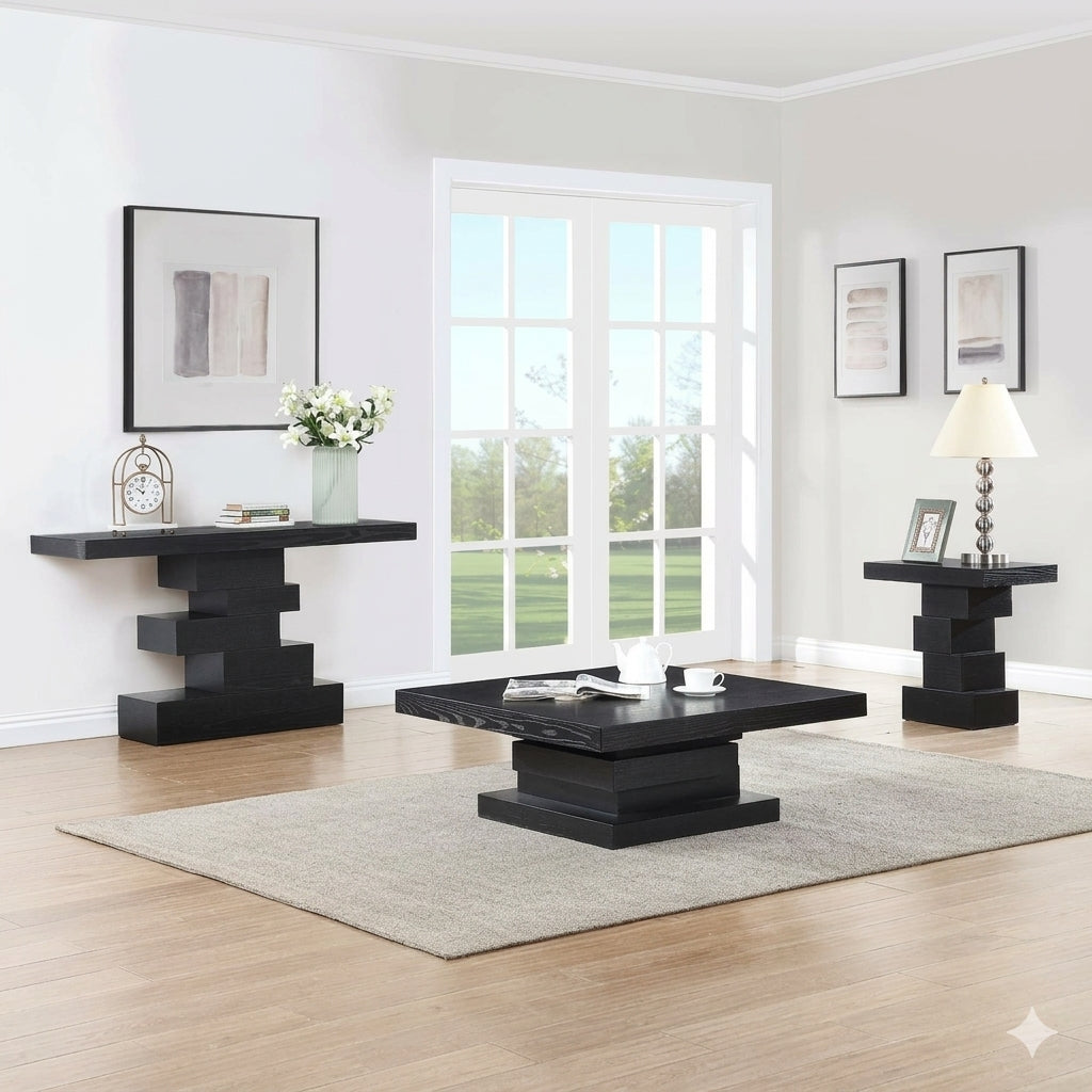 Westmount Black Ash Veneer Coffee Table