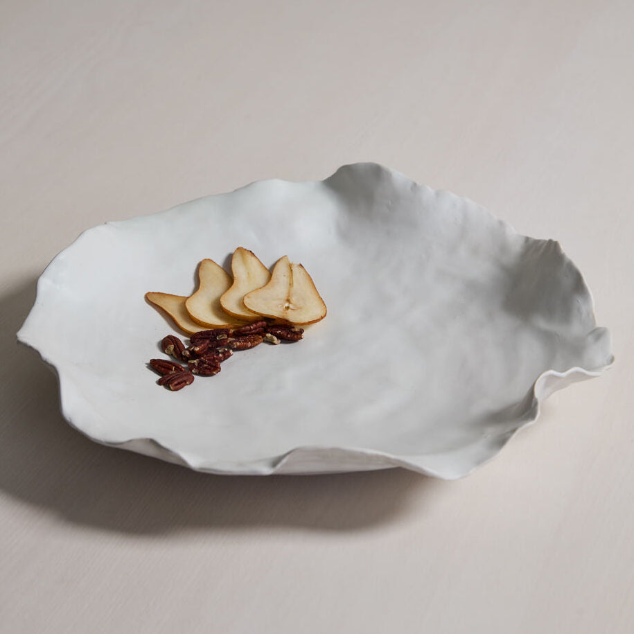 Imagine Bowl, warm white ceramic bowl