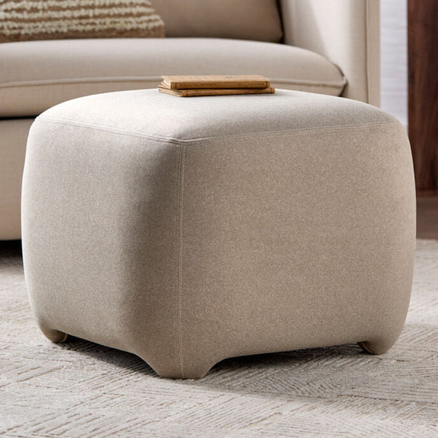 Innaya Polyester Ottoman
