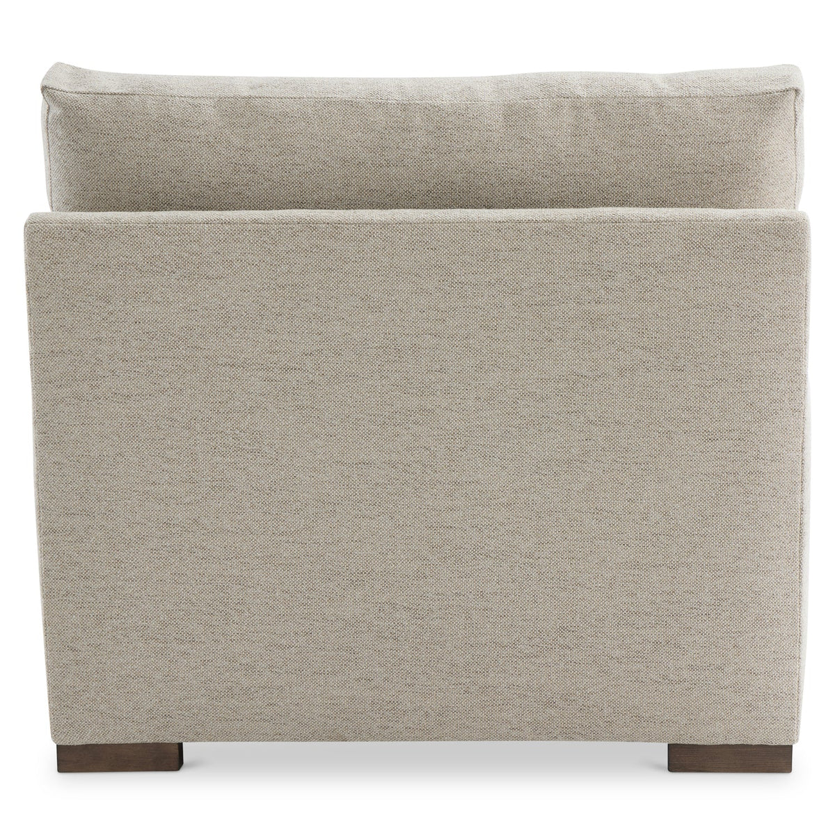Bernhardt Living Fairfax Fabric Chair in Beige, detail view
