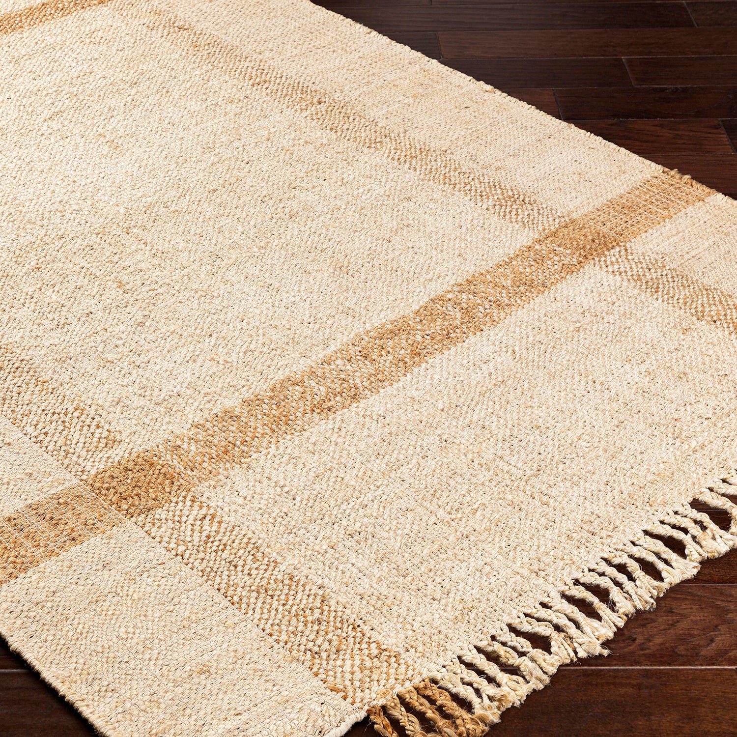 Livabliss Jasmine Tic-Tac Hand Woven Rug