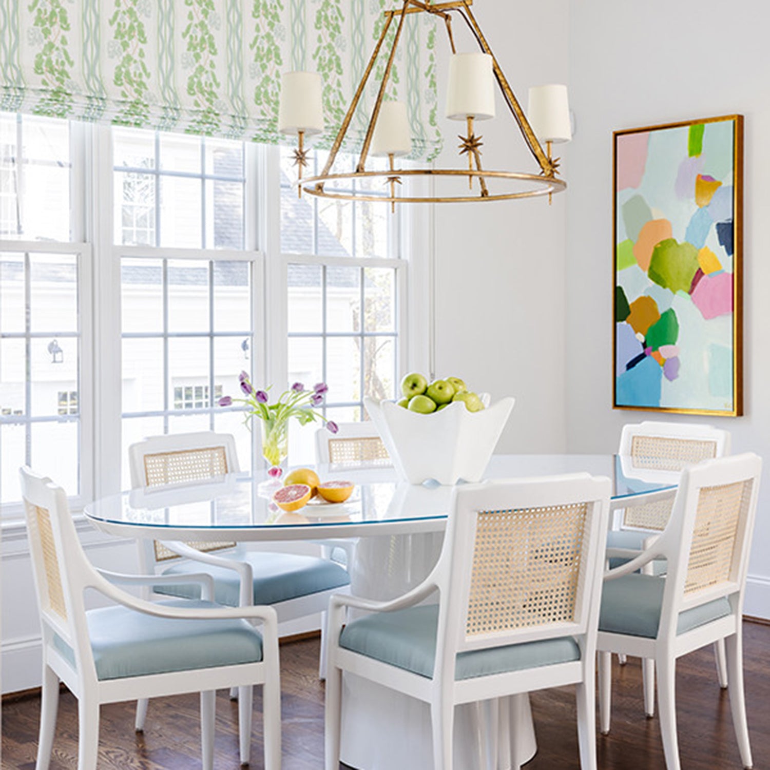 Worlds Away Jefferson Dining Table