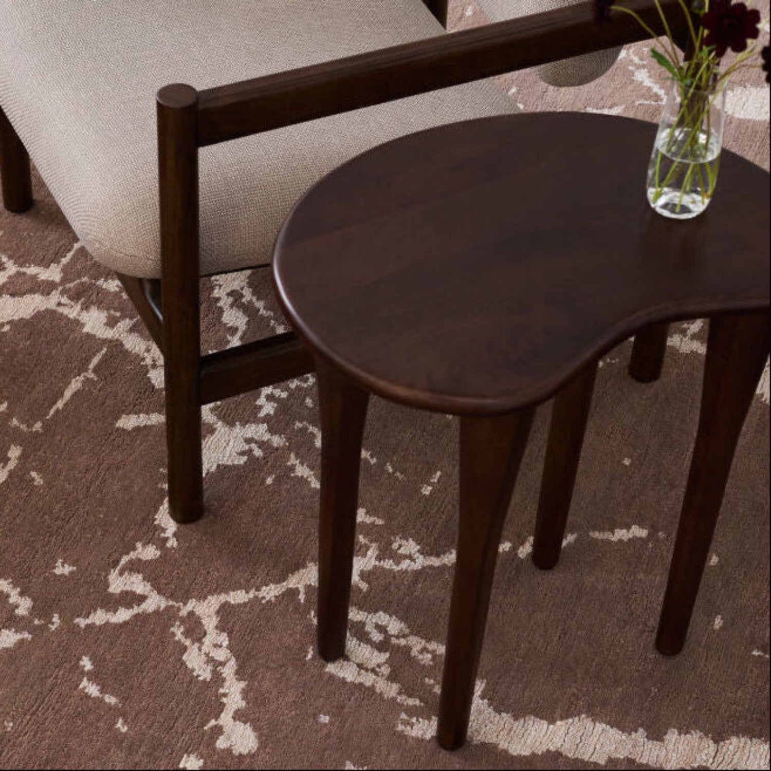 Wagner Mango Wood End Table