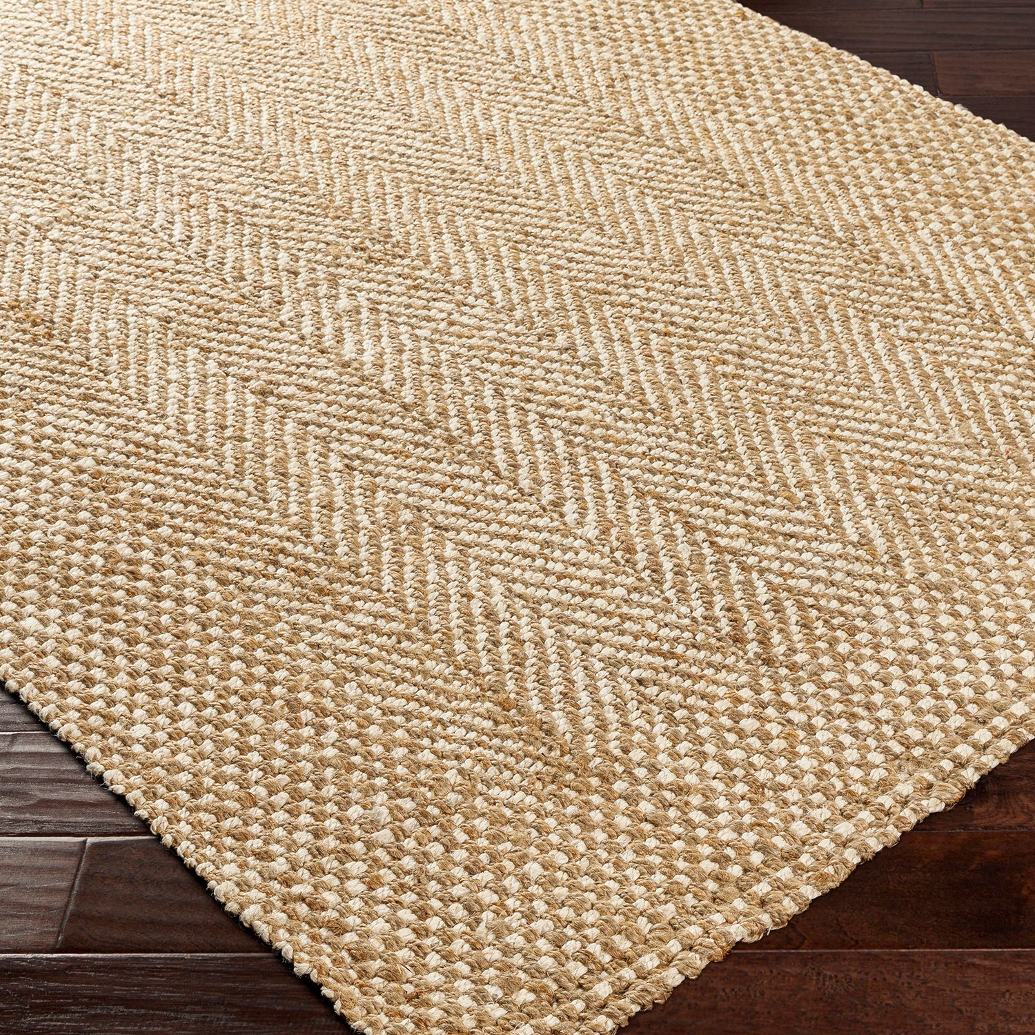 Livabliss Kerala Beige Hand Woven Rug
