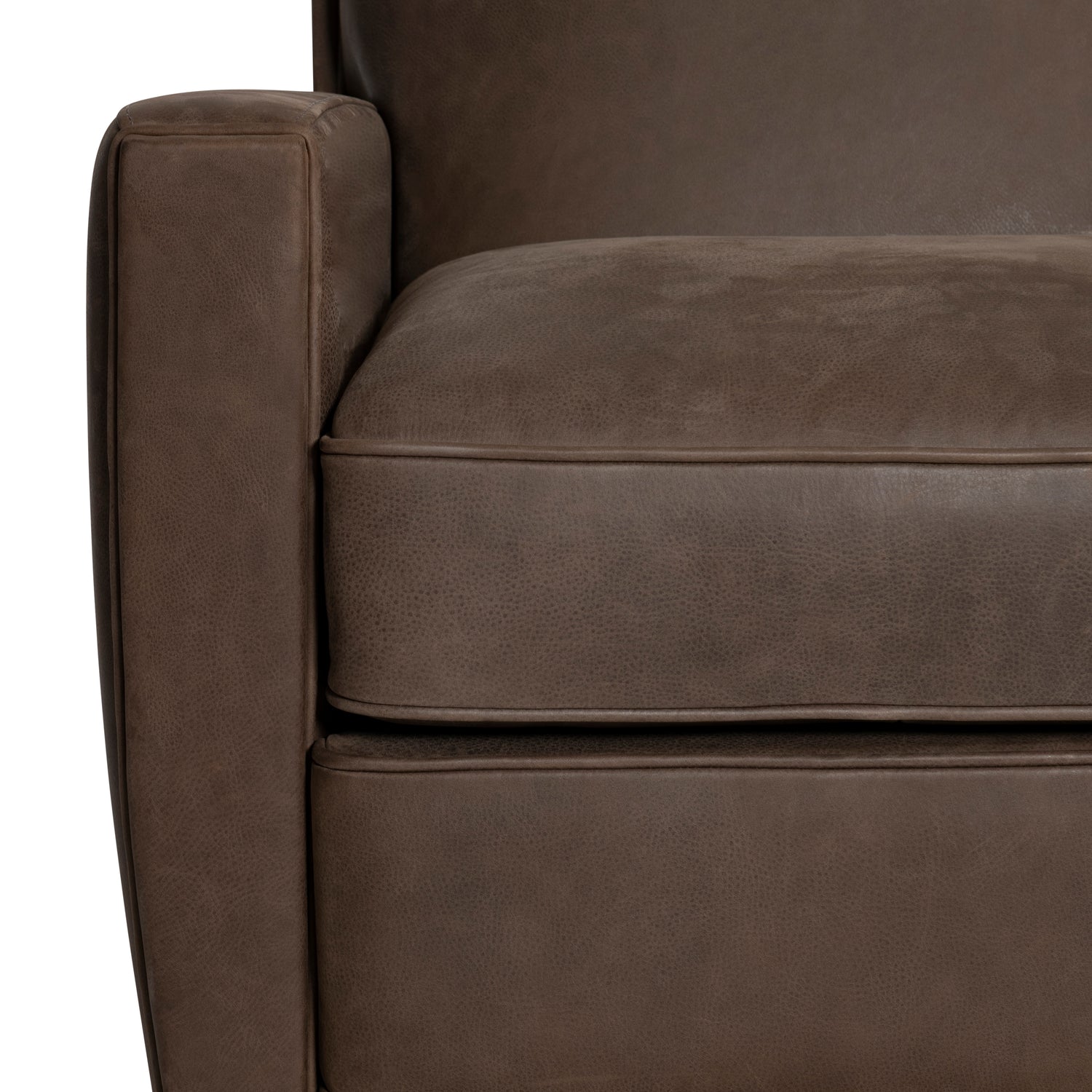 Bernhardt Living Bastille Brown Leather Recliner