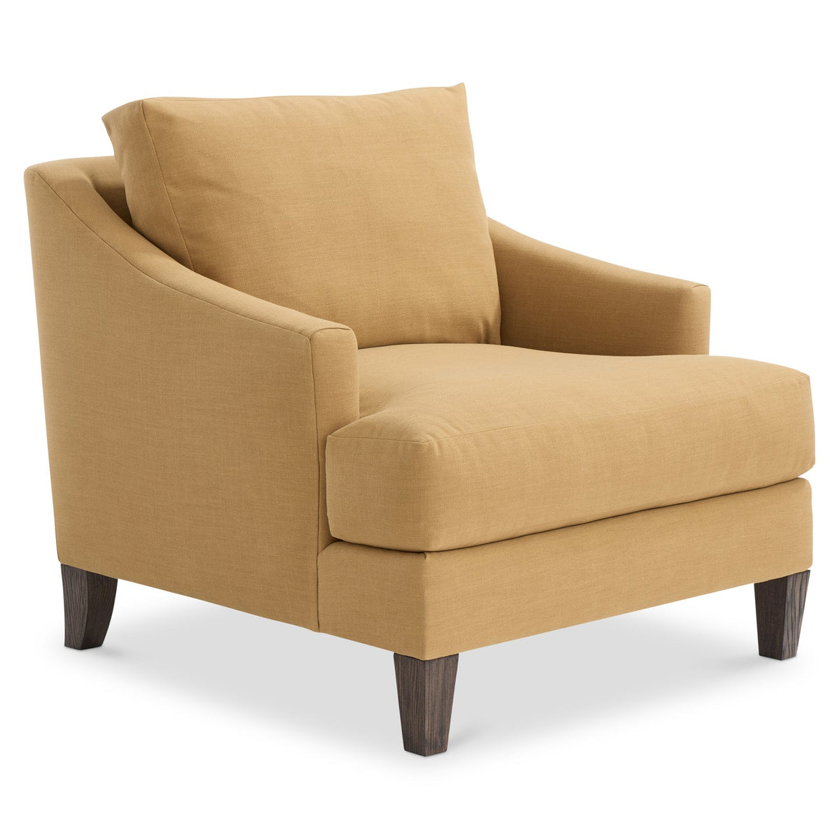 Bernhardt Living Marisol Fabric Chair in Camel, alternate angle