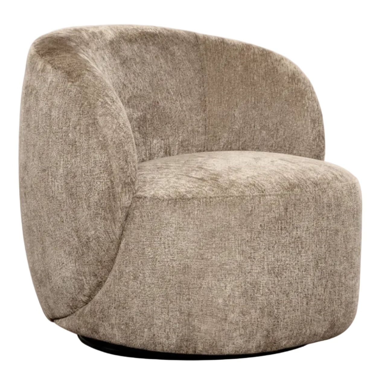 Kamise Polyester Swivel Chair