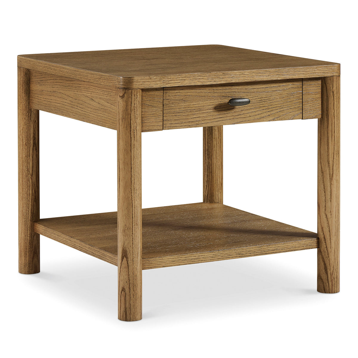 Bernhardt Living Dilworth Open Shelf Side Table Set of 2 in Brown, primary product view