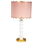 Old World Design Eloise Scalloped Table Lamp