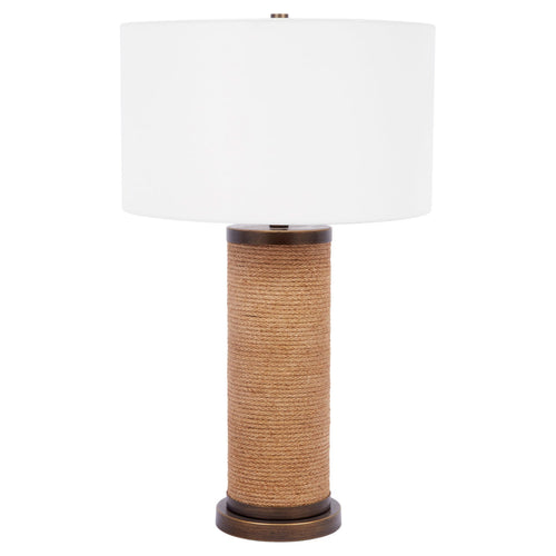 Old World Design Henry Natural Rope Table Lamp