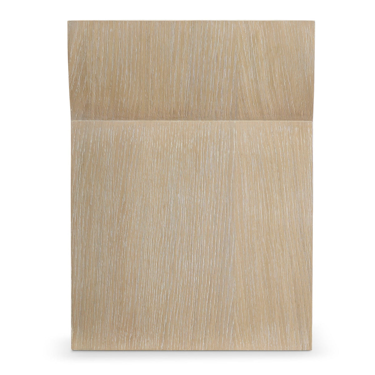 Bernhardt Living Asana Accent Table in Tan, back view