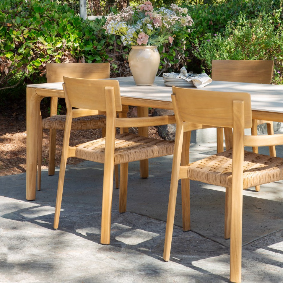 Margaritaville Catalina Outdoor Cushionless Dining Chair