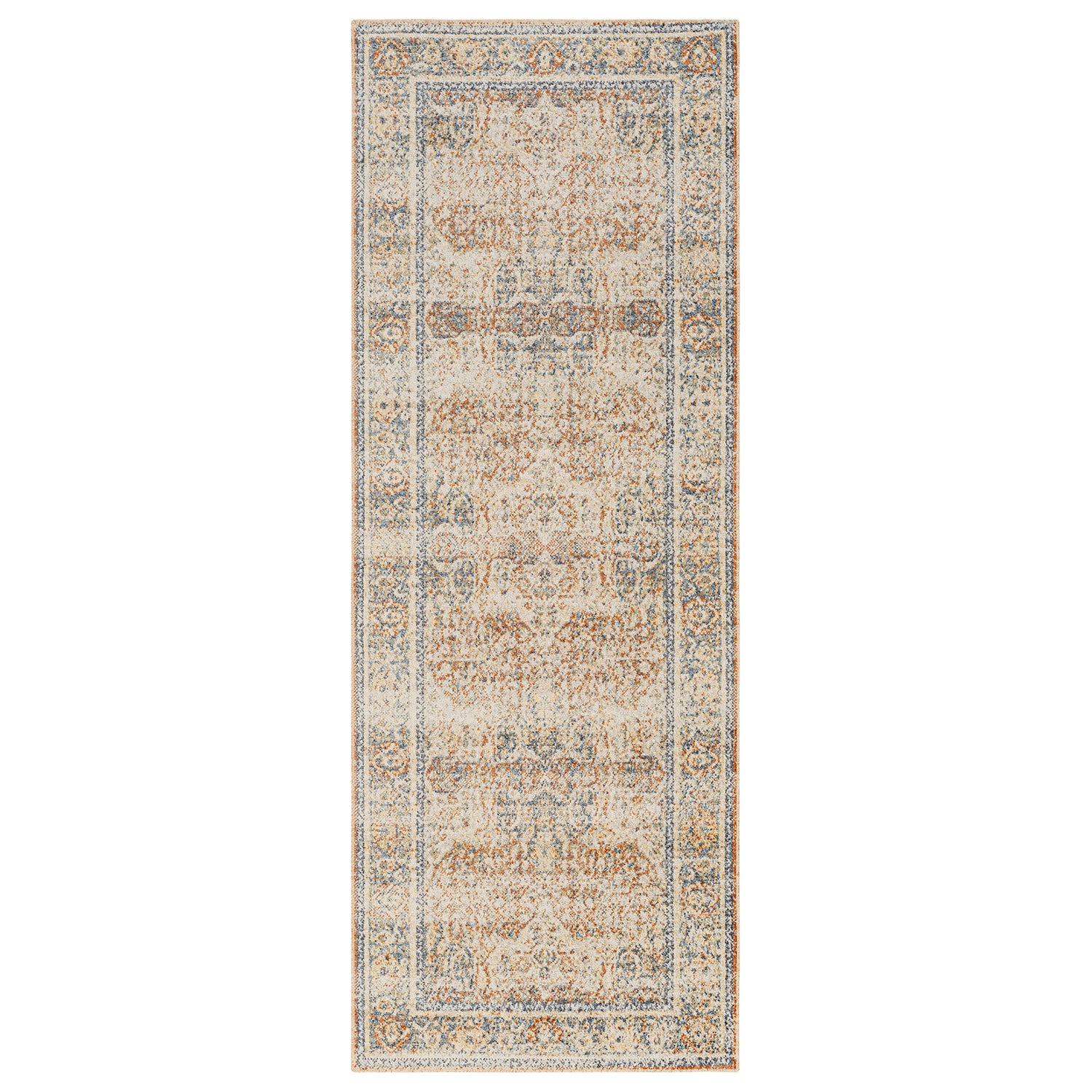 Livabliss Lillian Brown Washable Rug