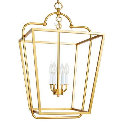 Old World Design Eleanor Gold Lantern