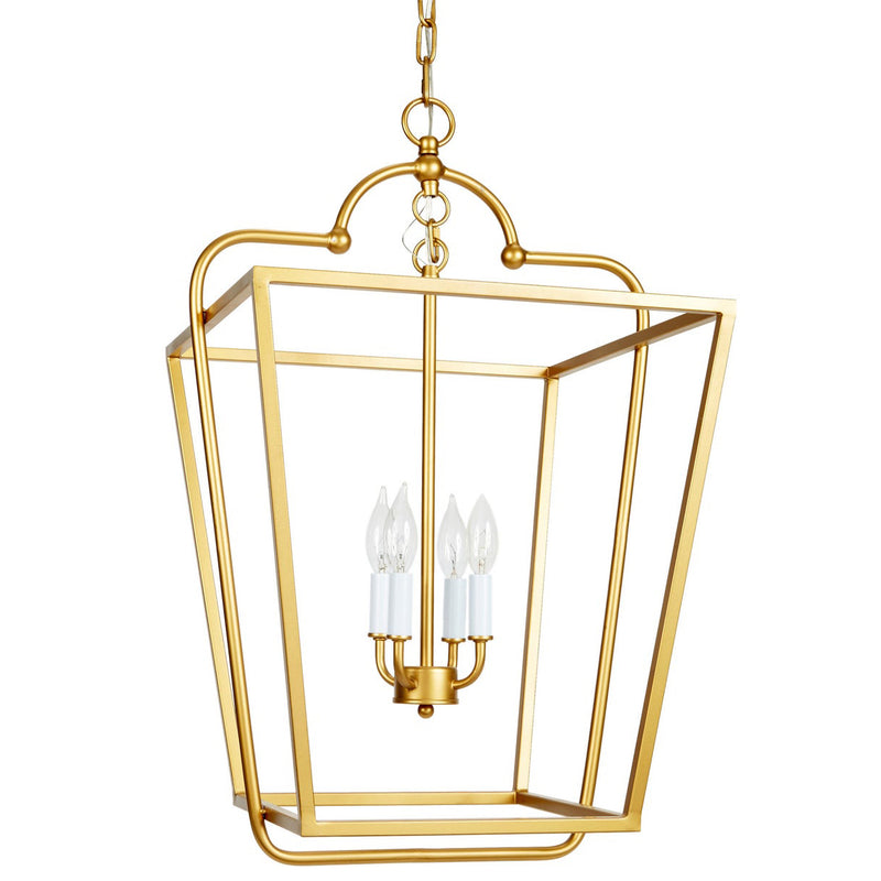 Old World Design Eleanor Gold Lantern