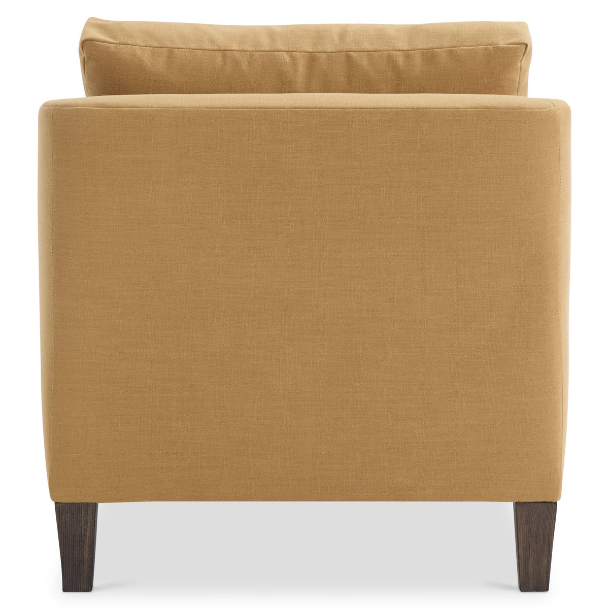 Bernhardt Living Marisol Fabric Chair in Camel, detail view