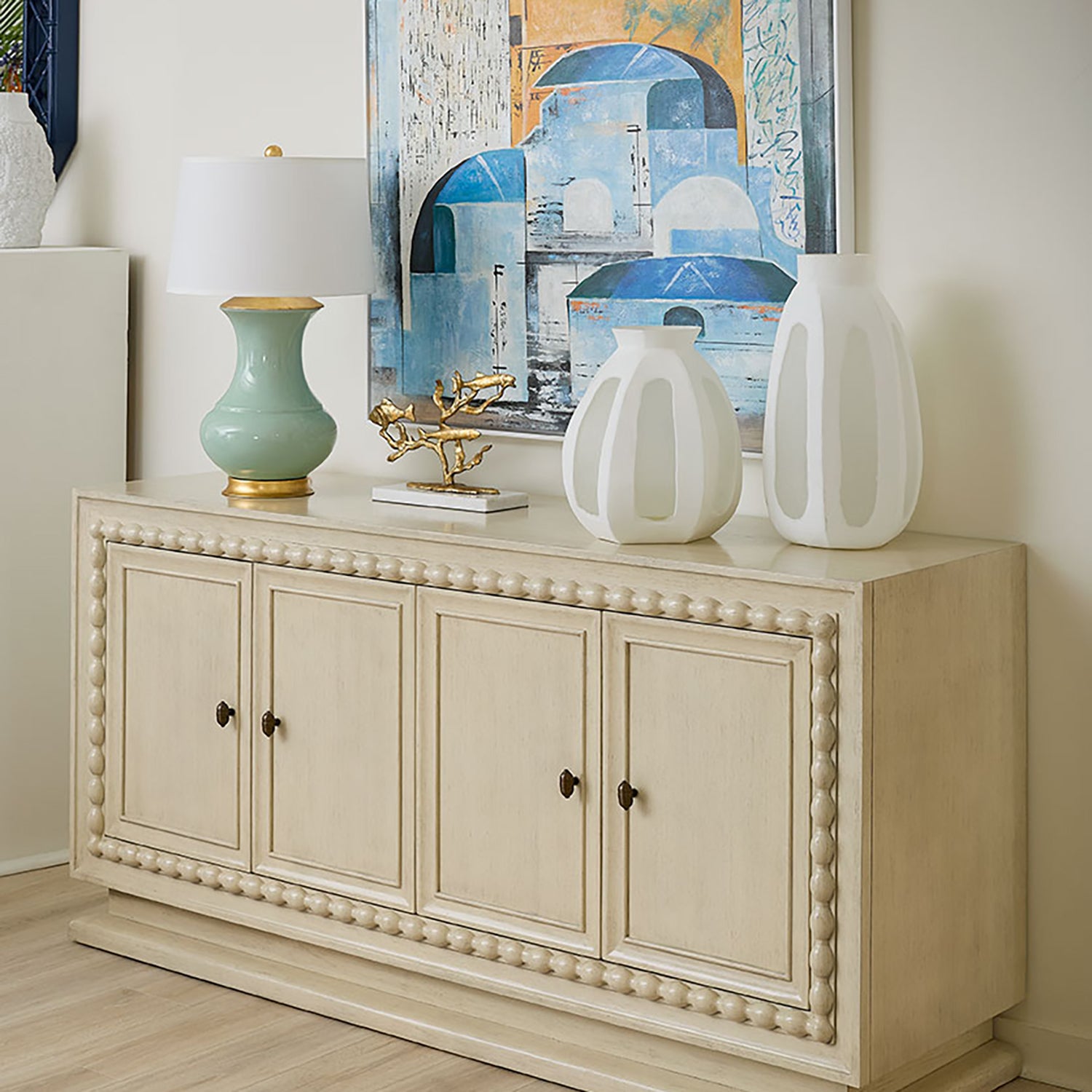 Villa and House Maxwell 4 Door Cabinet