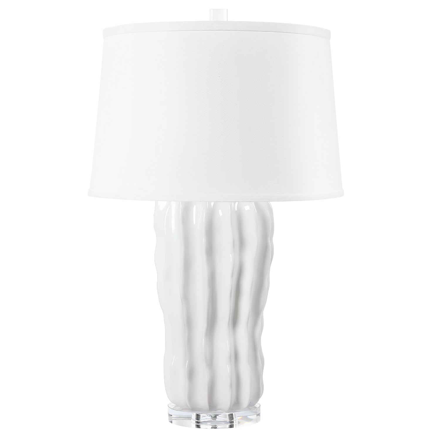Villa and House Malibu Table Lamp with Shade