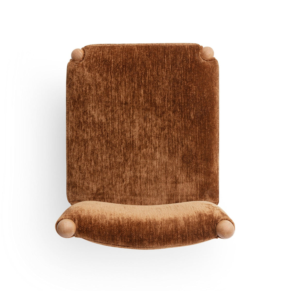 TOV Furniture Bruno Bronze Performance Chenille Straight Back Dining Chair
