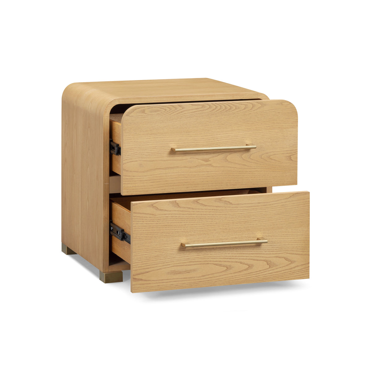 TOV Furniture Marissa Natural Ash 2-Drawer Nightstand