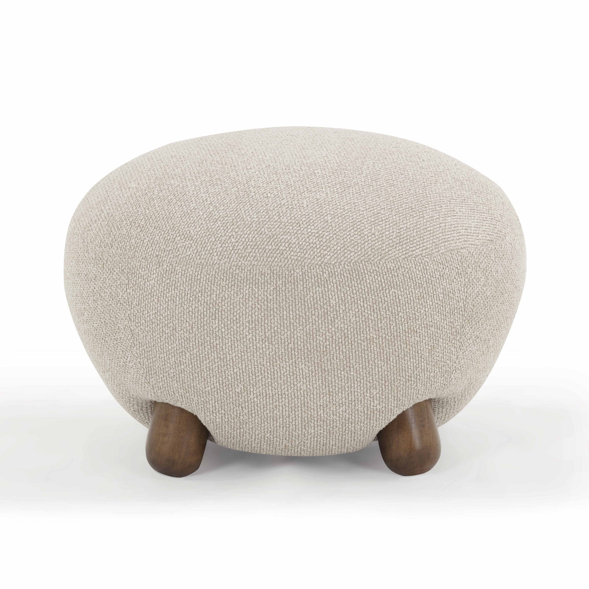 TOV Furniture Pucker Warm Gray Ottoman