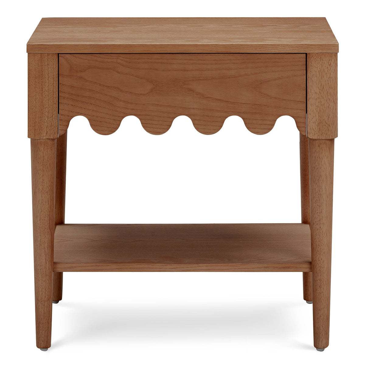 TOV Furniture Oodle 24" Nightstand With Drawer in walnut veneer, primary product view
