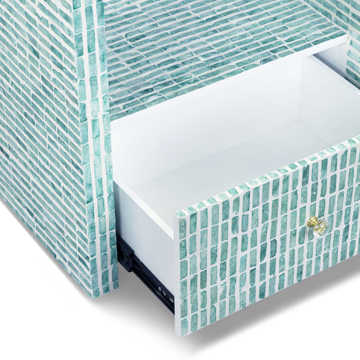 TOV Furniture Tia Mother of Pearl Nightstand