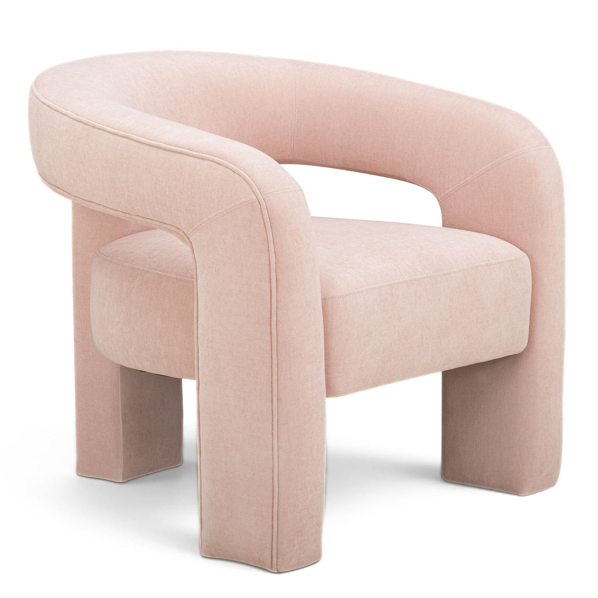 TOV Furniture Malone Blush Accent Chair