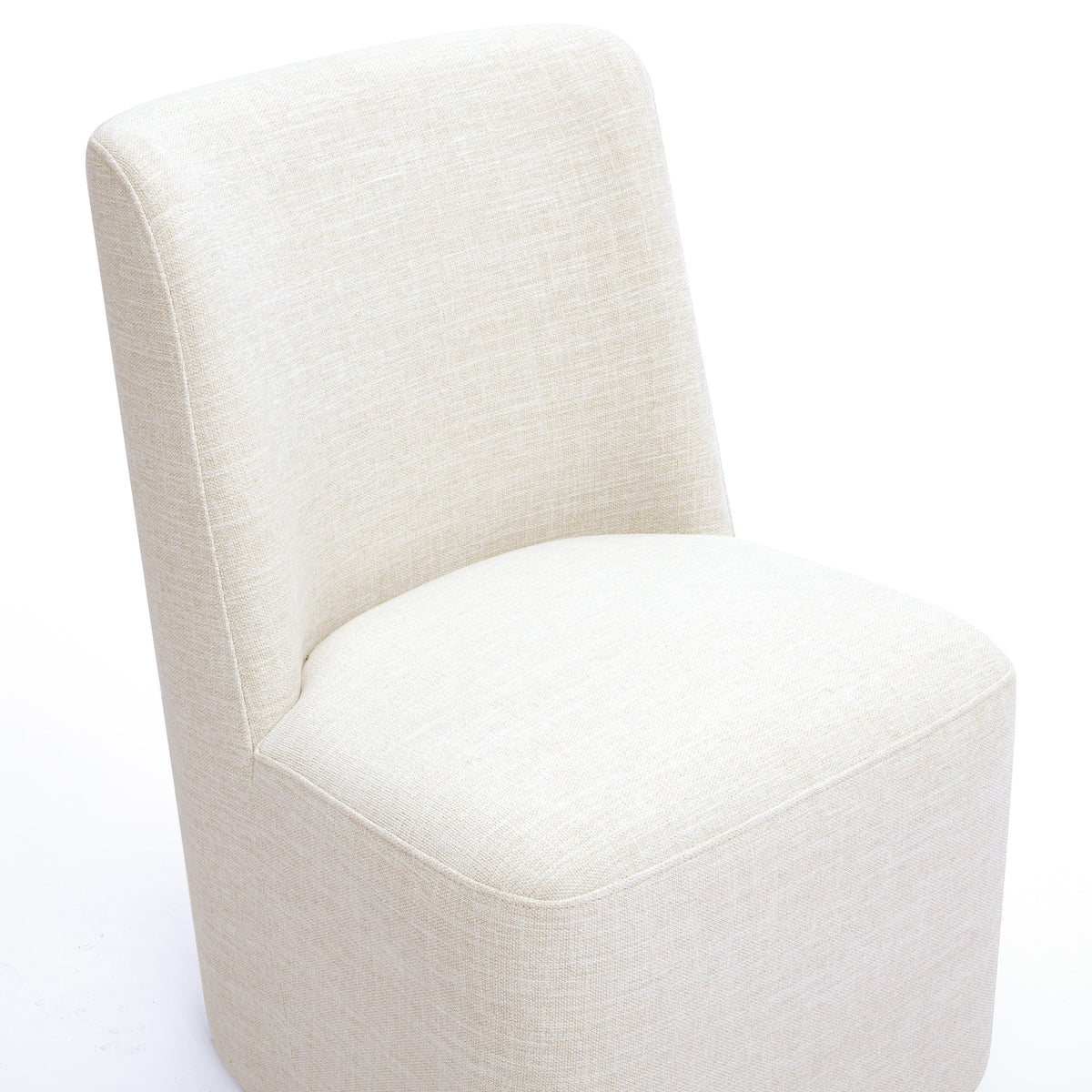 TOV Furniture Melissa Performance Rolling Dining Chair