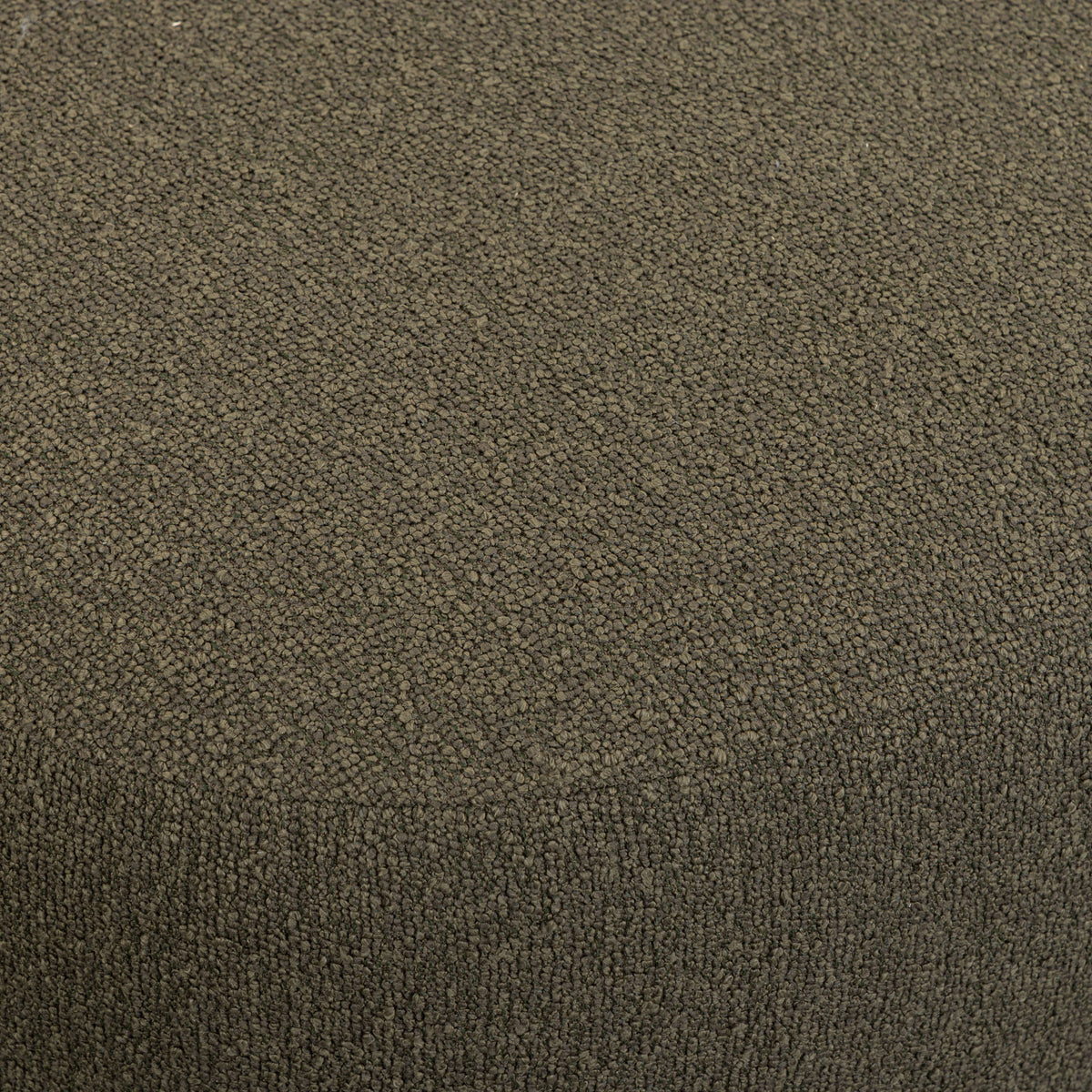 TOV Furniture Domina Kale Green Boucle Ottoman
