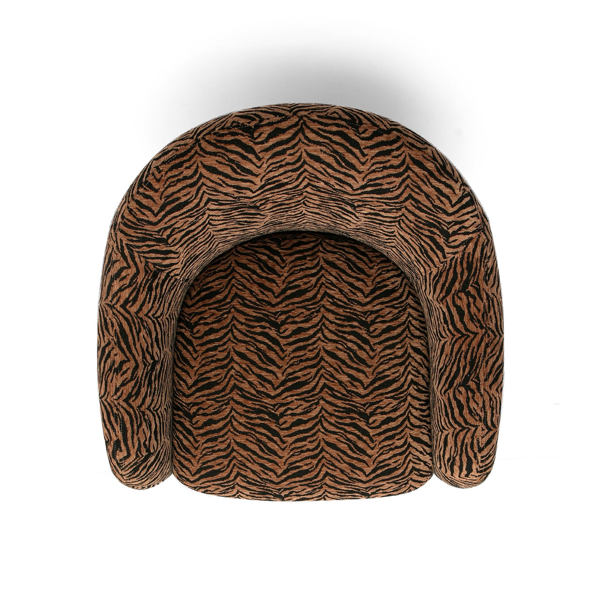 TOV Furniture Salma Animal Print Swivel Chair