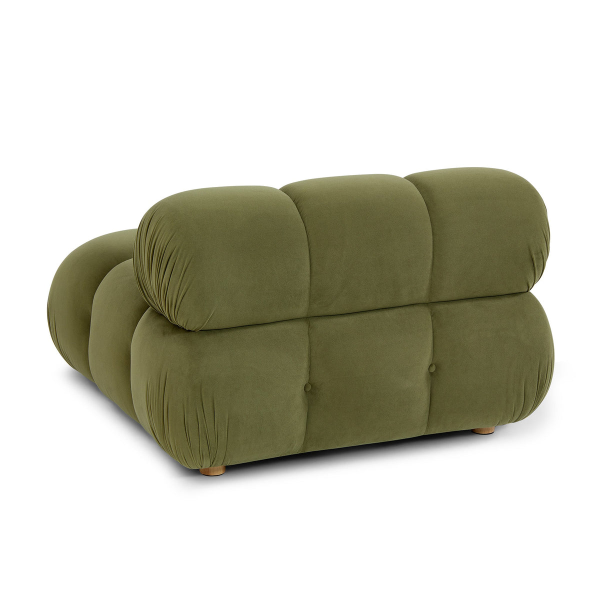 TOV Furniture Calliope Olive Green Performance Modular Corner Chair