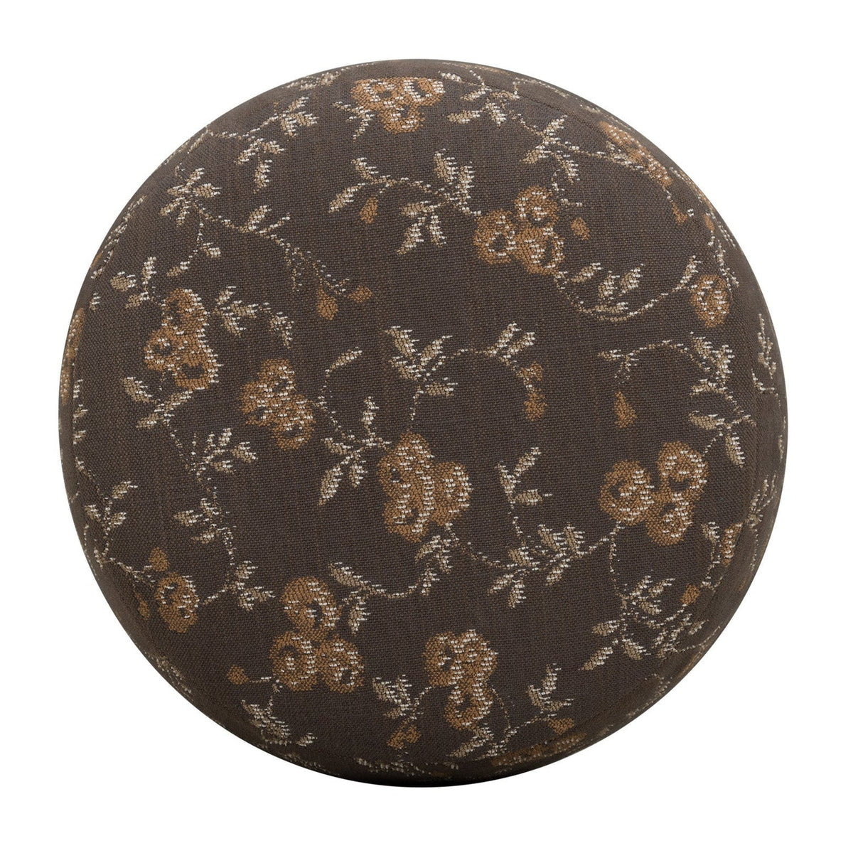 TOV Furniture Bisou Jave Floral Performance Jacquard Ottoman