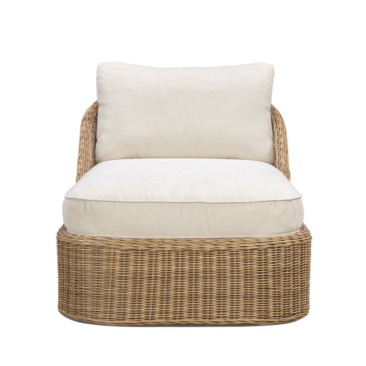 TOV Furniture Axel Cream Boucle Outdoor Lounge Chair