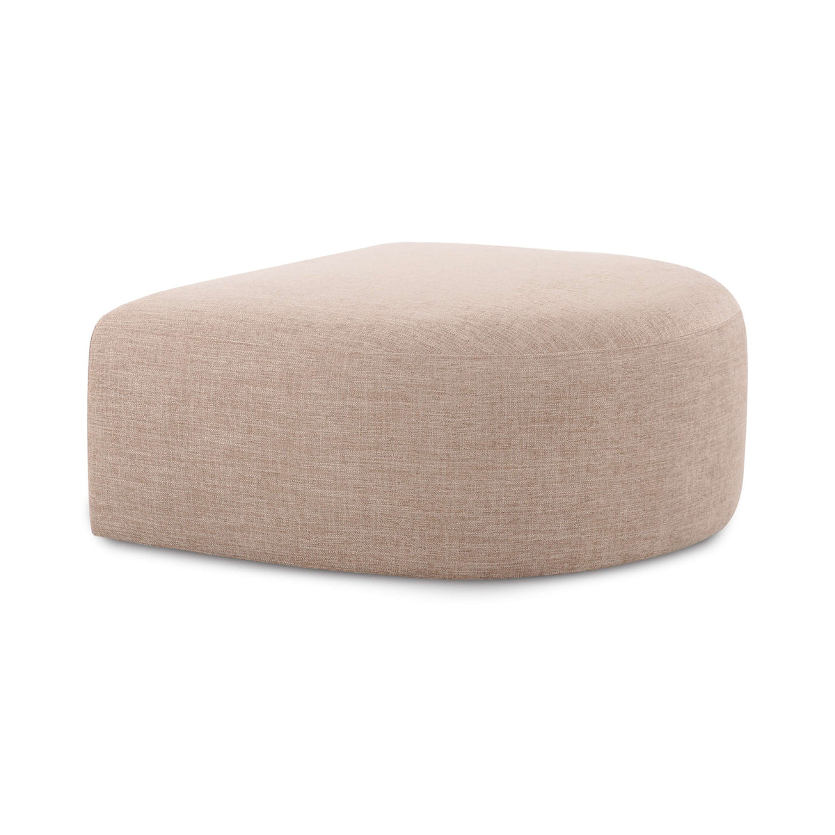 TOV Furniture Gorge Tan Ottoman