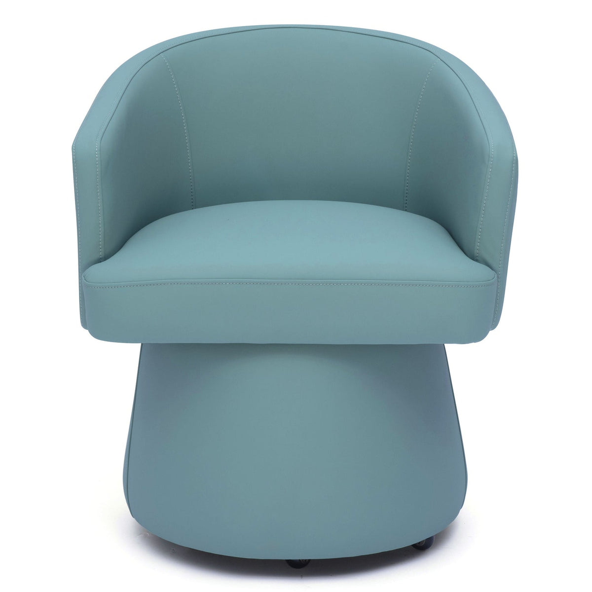 TOV Furniture Kristen Sea Foam Rolling Desk Chair