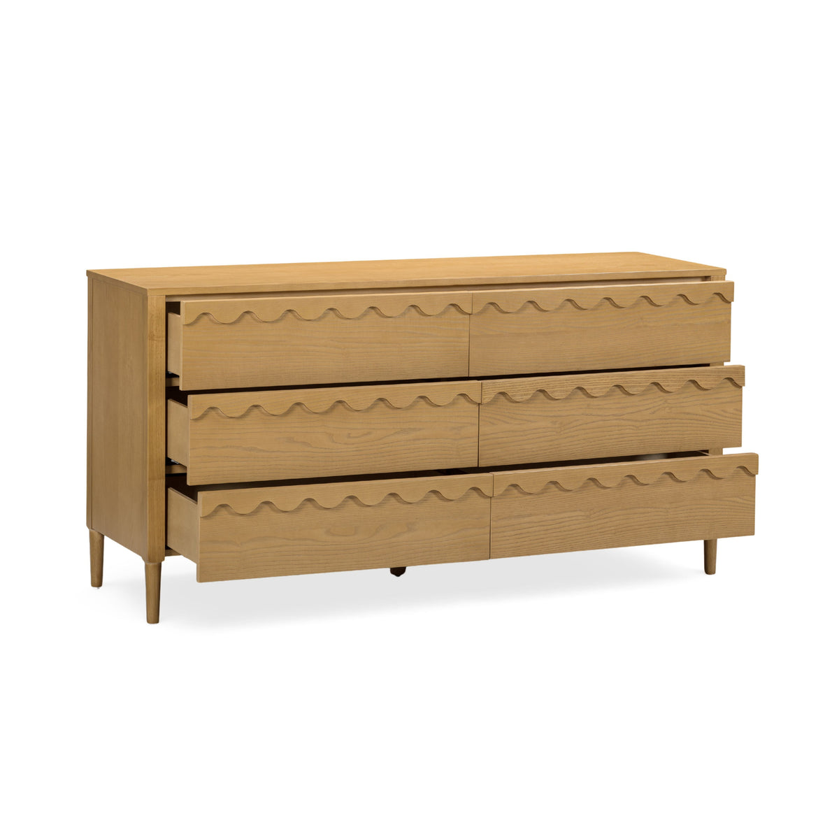 TOV Furniture Oodle Natural 6-Drawer Dresser